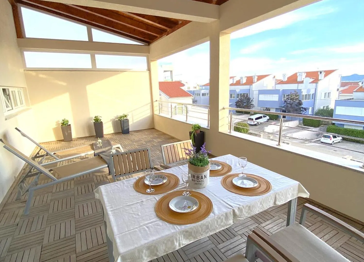 Sunny Terrace With Two Bedroom And Parking Zadar 0*,  Croatia